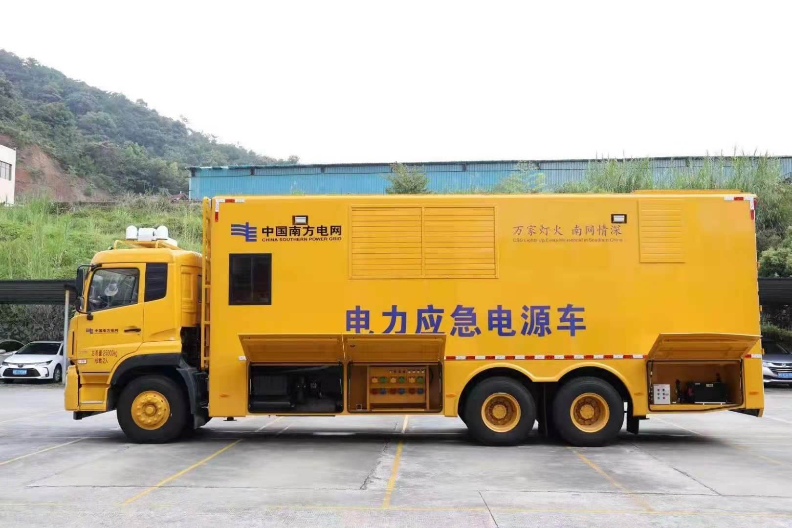 丁青安康大型柴油发电机发电车UPS电源出租租赁